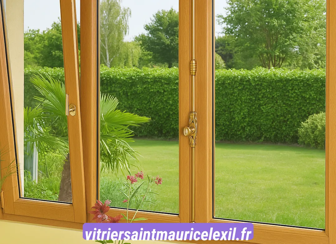 Installation de fenêtre en bois sur mesure Saint-Maurice-l'Exil